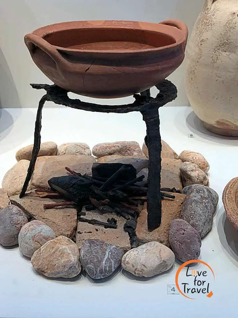 Πήλινη γάστρα για μαγείρεμα - Επίσκεψη στο αρχαιολογικό μουσείο Πέλλας