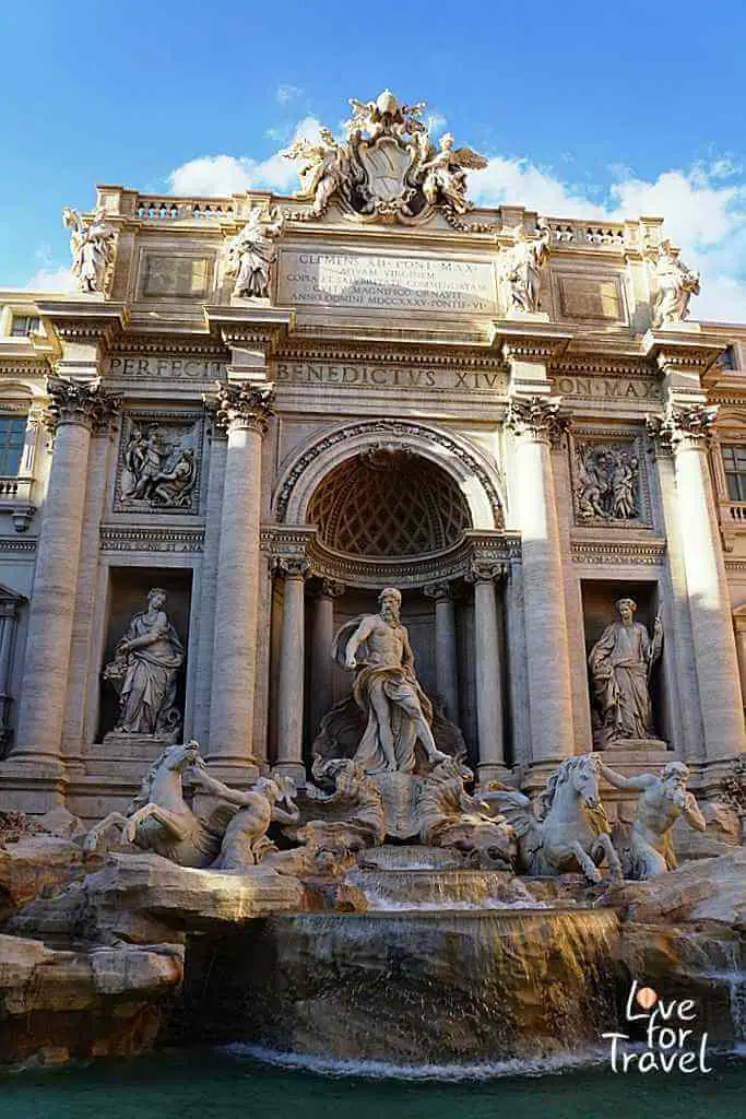 Φοντάνα ντι Τρέβι, Ρώμη - Οι πιο ρομαντικές πόλεις στην Ευρώπη