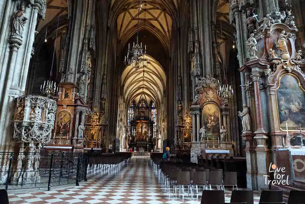 Εσωτερικό Καθεδρικού Αγίου Στεφάνου - Βιέννη