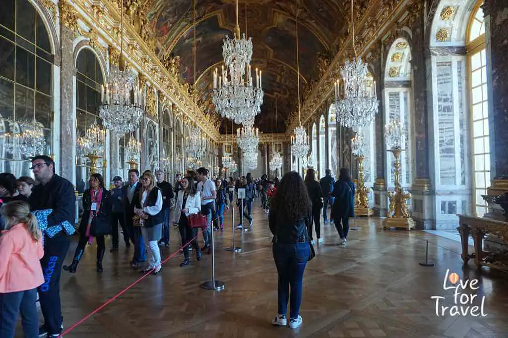 Η Αίθουσα με τους Καθρέφτες, Ανάκτορο Βερσαλιών - Παρίσι