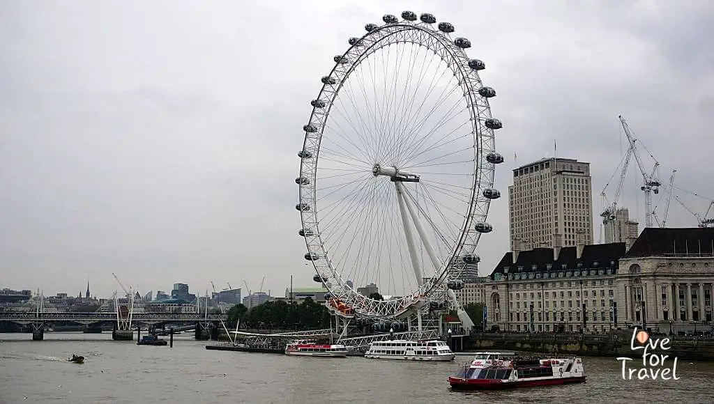 London Eye - Τι να δεις στο Λονδίνο σε μια μέρα