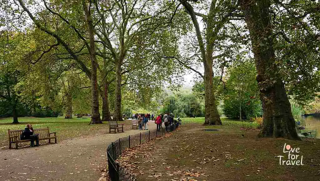 St.Jame's Park - Αξιοθέατα που μπορείς να δεις σε μια μέρα στο Λονδίνο