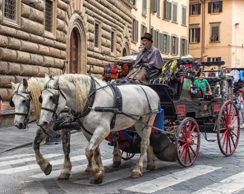 Άμαξα, Φλωρεντία - Οι πιο ρομαντικές πόλεις στην Ευρώπη