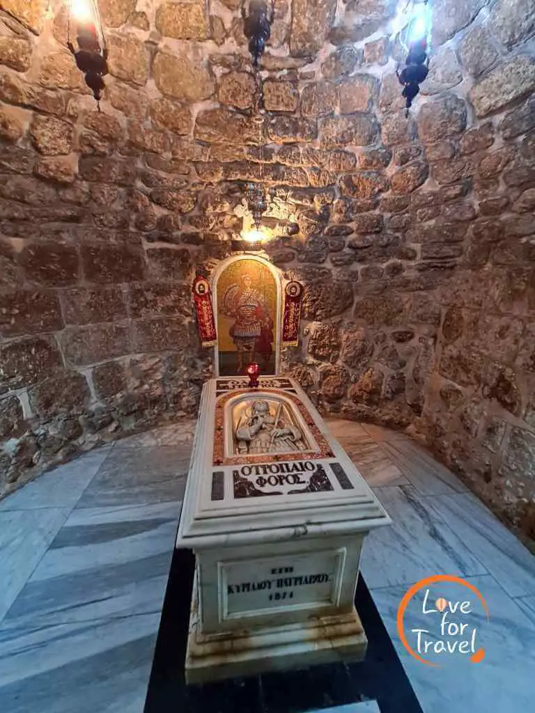 Ο Τάφος του Αγίου Γεωργίου Τροπαιοφόρου - Άγιοι Τόποι, τα Σημαντικότερα Ιερά Προσκυνήματα